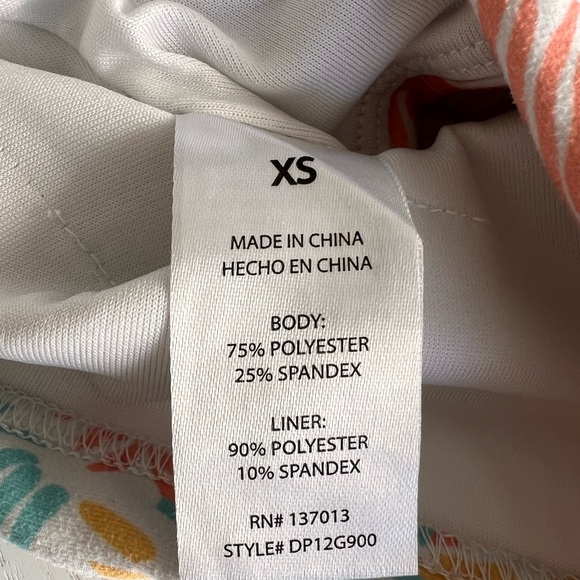 Wildfox Tropical Print Sports Top - Picture 4 of 4